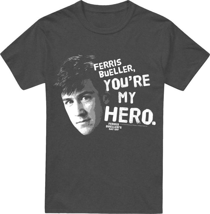 Immagine prodotto Ferris Bueller´s Day Off Ferris Bueller's Day Off My Hero Maglietta Adulto Unisex (S)
