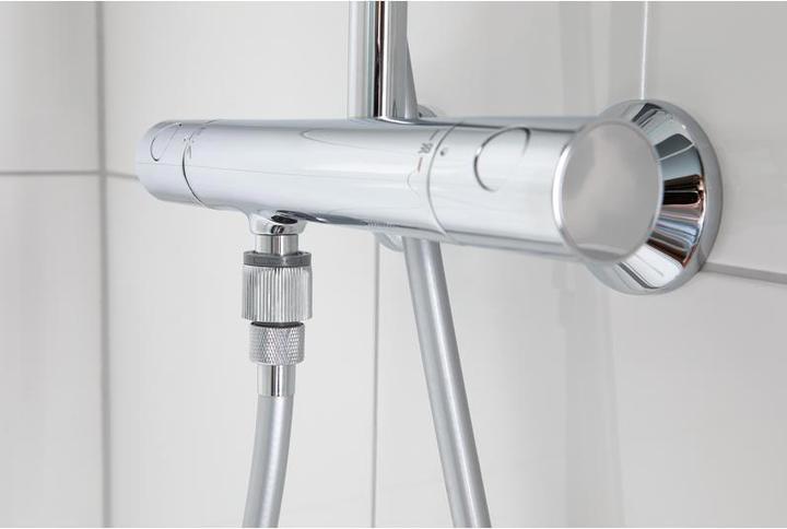 Image du produit Puregreen Régulateur d'eau pour douche, chromé, réglable