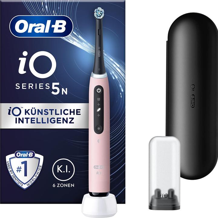 Actual product image Oral-B iO 5 + Sensitive (Oscillating toothbrush)