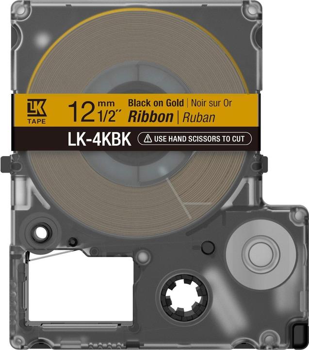 Produktbild Epson Etikettenkassette Lk-4kbk (1.20 cm, Gold)