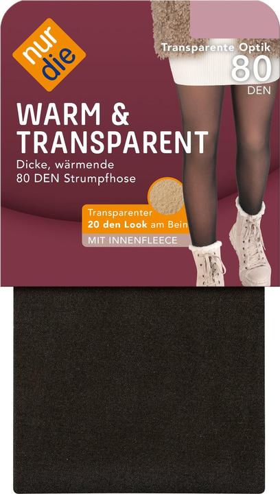 Nur Die Warm & Transparent Fleece