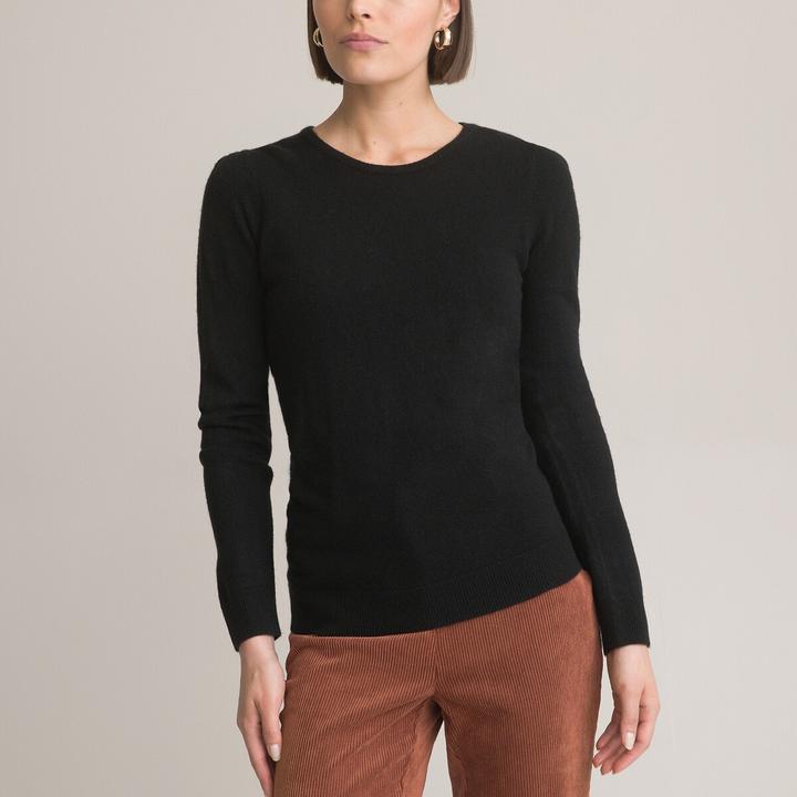 Actual product image Anne Weyburn Jumper with round neckline (W32/L34)