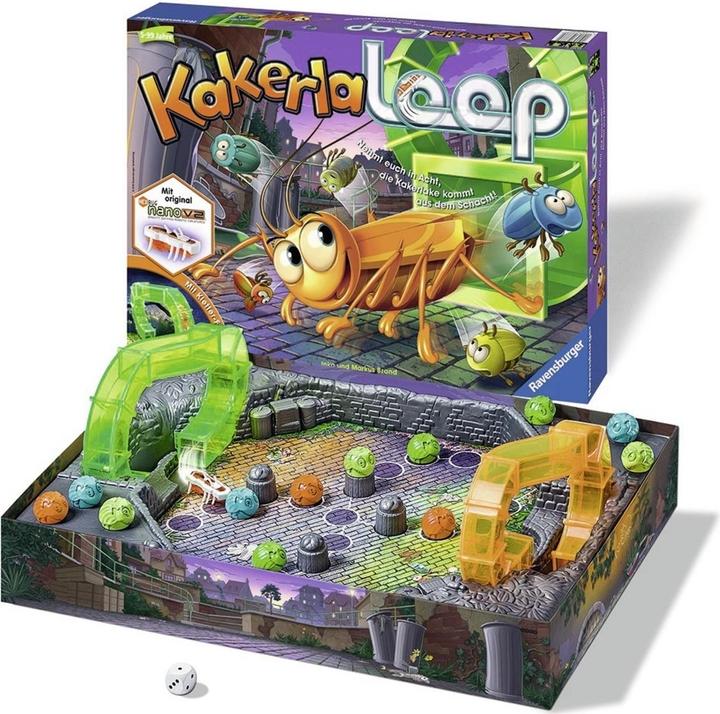 Actual product image Ravensburger cockroach loop (German)