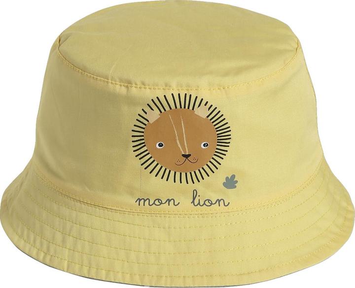 Vertbaudet Wendbarer Jungen Baby Sonnenhut mit Tieren