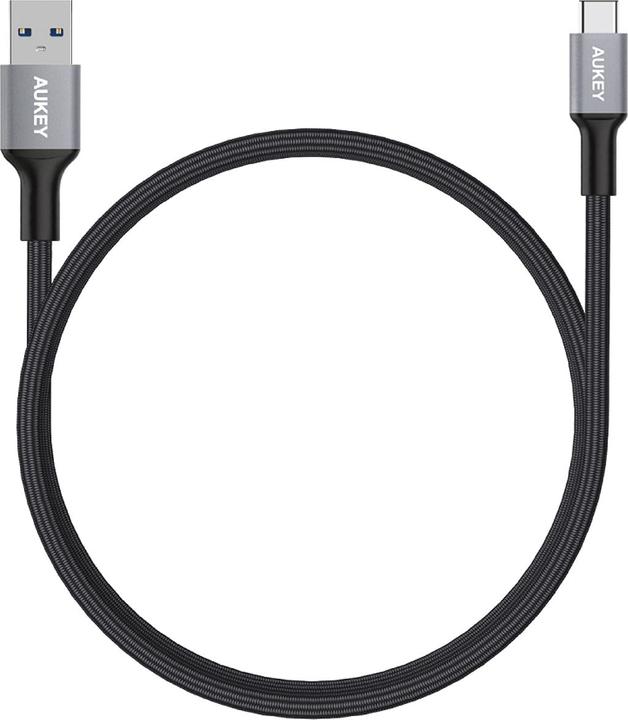 Produktbild Aukey USB A - USB Type-C Nylon (1 m, USB 3.0)
