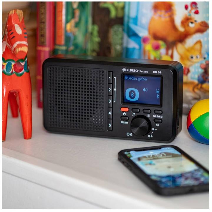 Immagine prodotto Albrecht DR 86 Senior (FM, DAB, Bluetooth)