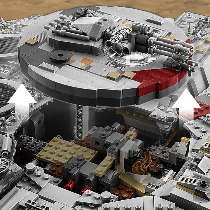 Produktbild LEGO Millennium Falcon (75192, LEGO Seltene Sets, LEGO Star Wars)