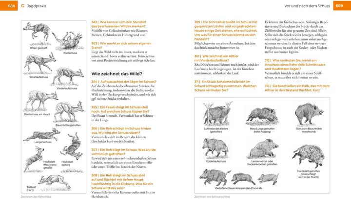 Nutritional values and ingredients Vor und nach der Jägerprüfung (German, Herbert Krebs, 2024)