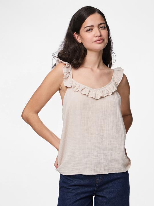 Actual product image Pieces PCSASTINA Musselin Top (S)