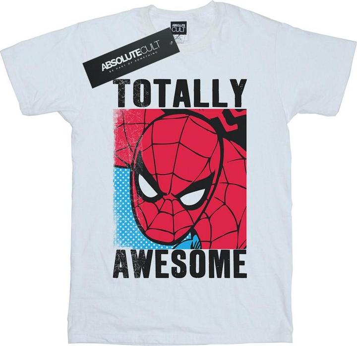 Actual product image Mens Spider-Man Totally Awesome T-Shirt (S)