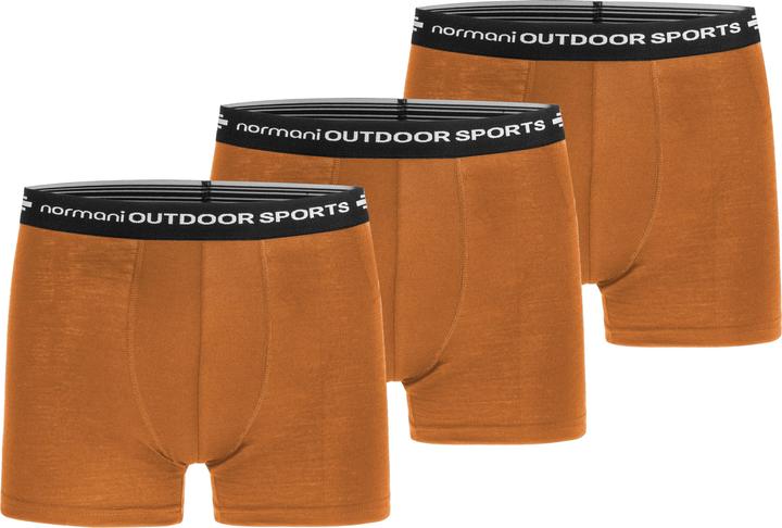 Normani 3er Pack Herren Merino Boxershorts Unterhose - 7694