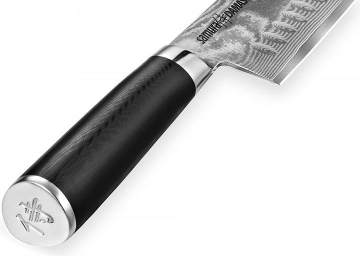 Actual product image Samura DAMASCUS Santoku knife (18 cm)