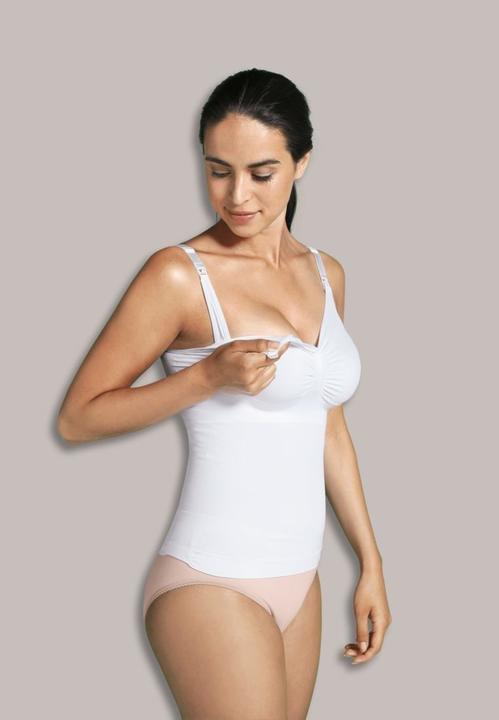 Actual product image Carriwell Nursing top / Shapeware 2 in 1 white S