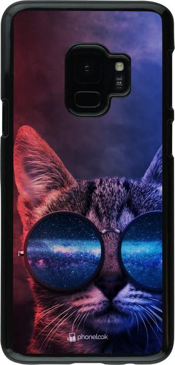 Immagine prodotto PhoneLook Copertina Occhiali da Gatto Rosso Blu (Samsung Galaxy S9)