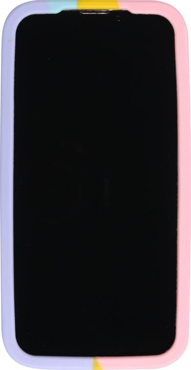 Produktbild PhoneLook Hülle Silikon Luftblasen Anti-Stress Regenbogen (Apple iPhone 13 Pro)