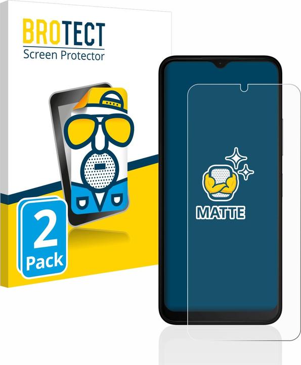 Produktbild BROTECT Entspiegelungs-Schutzfolie Displayschutz Matt (2 Stück, Nokia C22)