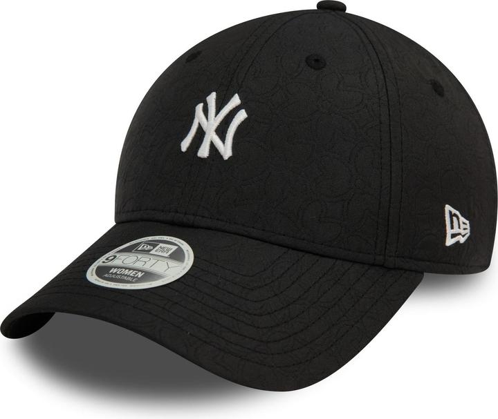 Produktbild New Era 9Forty Damen Cap - JACQUARD New York Yankees schwarz
