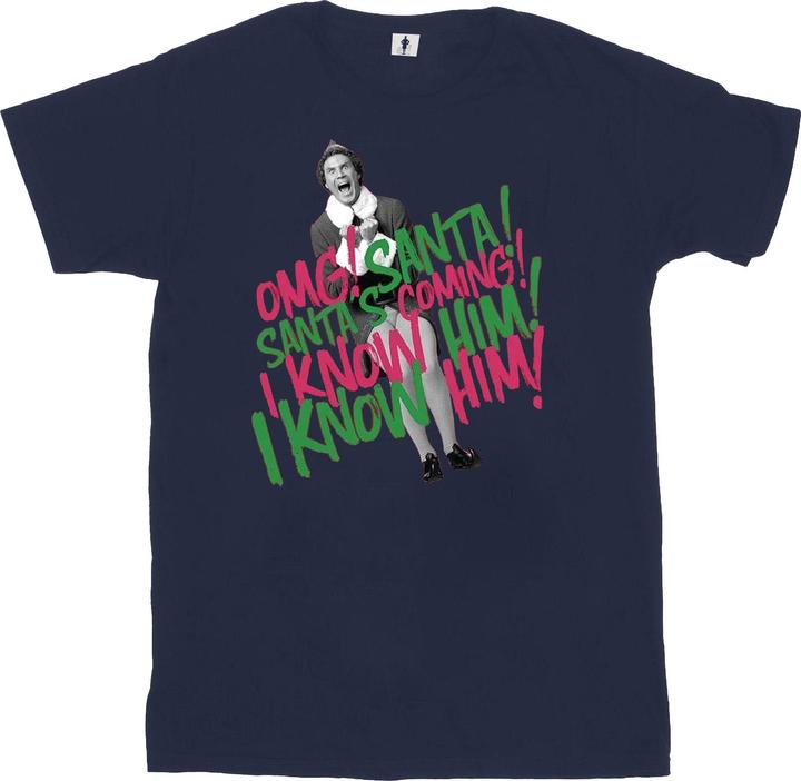 Elf Santa's Coming TShirt (XL)