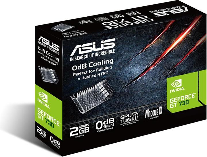 Actual product image ASUS GeForce GT 730 Silent (2 GB)
