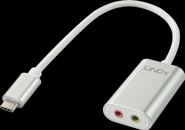 Actual product image Lindy audio converter (USB-C)