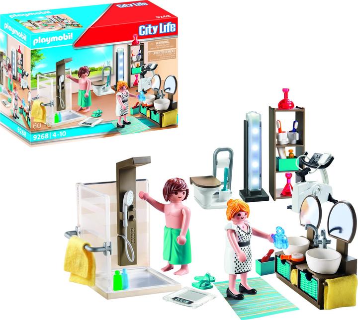 Actual product image Playmobil Bathroom (9268, Playmobil City Life)