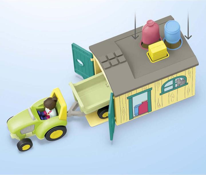 Produktbild Playmobil Bauernhof-Abenteuer Traktor (71656)