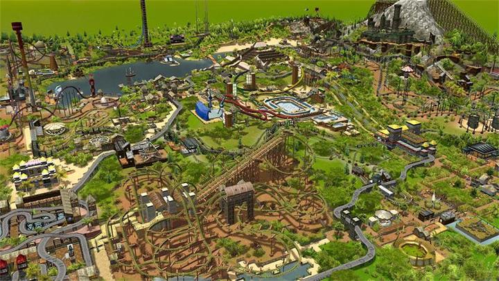 Actual product image Frontier RollerCoaster Tycoon 3 SWITCH UK Complete Edition Limited Run (Switch)