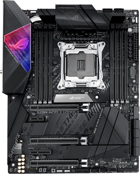 Produktbild ASUS ROG Strix X299-E Gaming II (LGA 2066, Intel X299 Express, ATX)