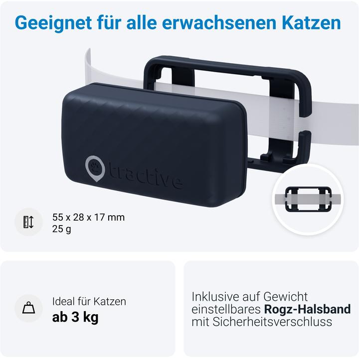 Image du produit Tractive CAT Mini tracker GPS pour chats (Chat, Général)