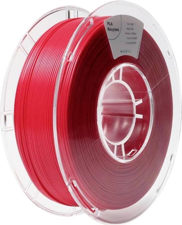 Maertz PLA Recycled Red 1,75 1.000 g (PLA, 1.75 mm, 1000 g, Rot)