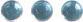 Actual product image Rayher Plastic rhinestones, self-adhesive, turquoise, 80