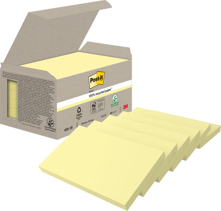 Immagine prodotto Post-it riutilizzo (127 x 76 mm)