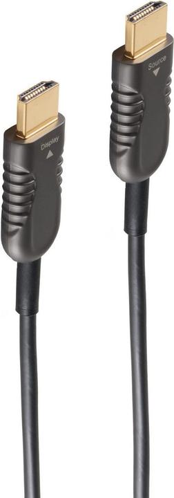 Image du produit Shiverpeaks BASIC-S Câble HDMI AOC, 4K, noir, 10 m HDMI A mâle (10 m, HDMI)