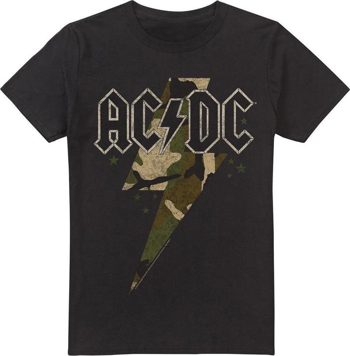 Immagine prodotto AC/DC Maglietta Bullone Camo Uomo (4XL)