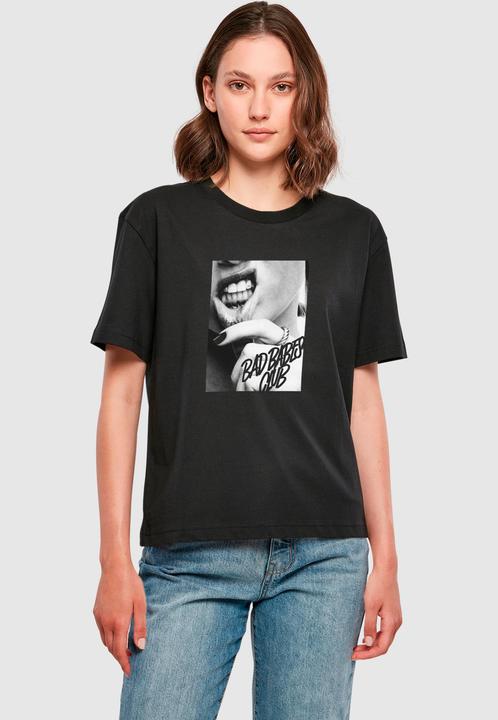 Immagine prodotto Miss Tee Maglietta con tatuaggio sulle labbra - 136473 (S)