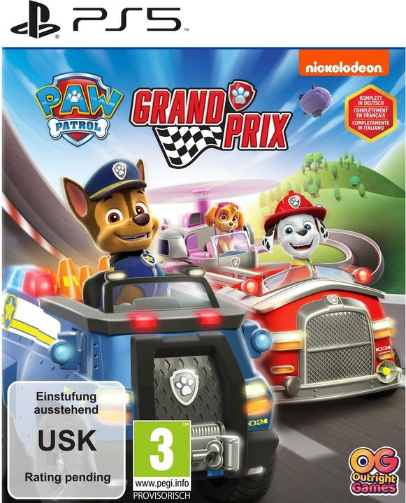 Produktbild Game PAW Patrol: Grand Prix (PS5, DE, IT, FR)