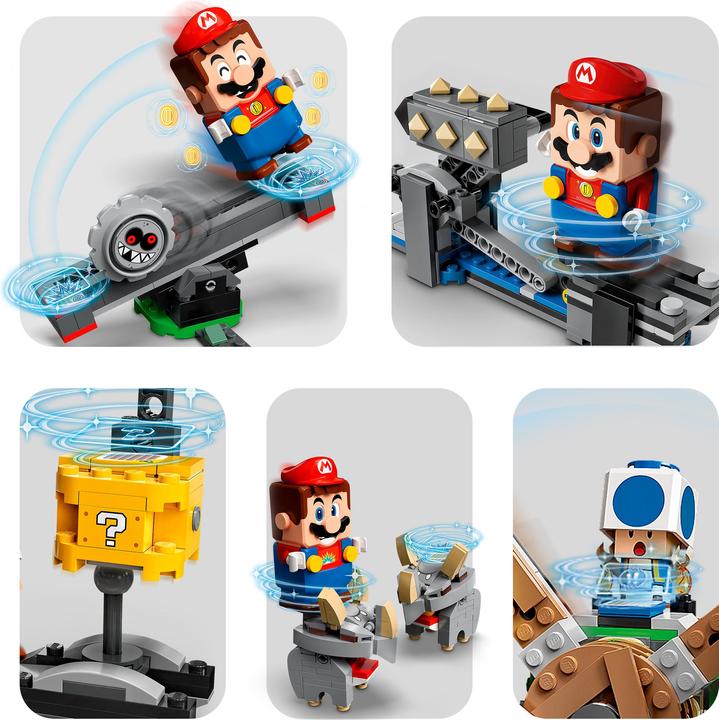 Actual product image LEGO Super Mario 71390 Expansion Set: Feud with Reznors (71390, LEGO Super Mario)