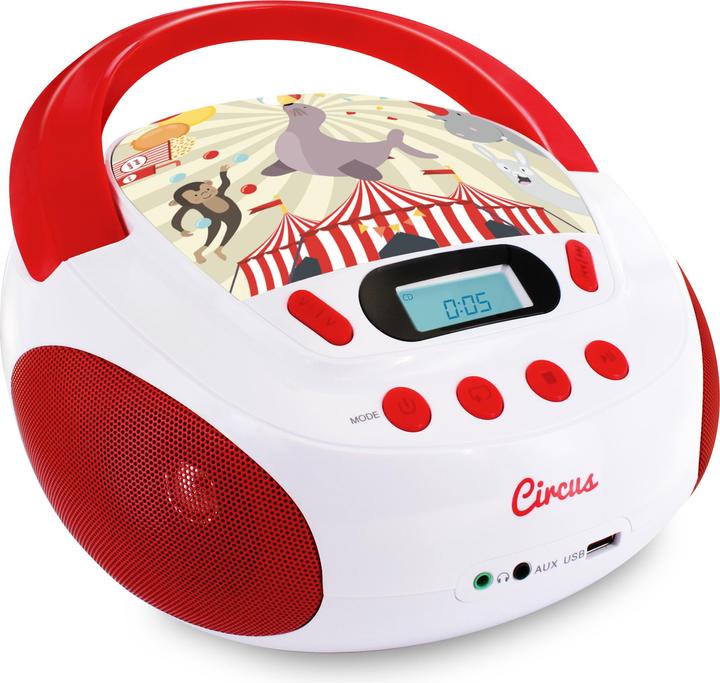 Image du produit Metronic CD-speler pour enfants - Circus - Rood