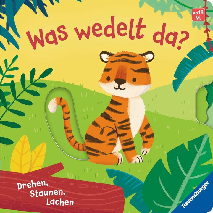 Immagine prodotto Ravensburger Cos'è che scodinzola? Libro gioco da 18 mesi, Libro illustrato, Libro illustrato di cartone (Tedesco)