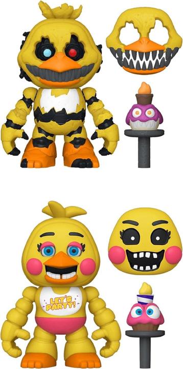 Immagine prodotto Funko Figurine di Five Nights at Freddy's Snap Nightmare Chica & Toy Chica 9 cm