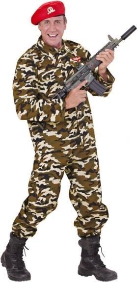 Produktbild Widmann Militär Soldat Kostüm (XL)