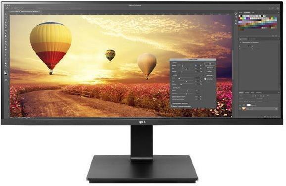 Produktbild LG 34" 34BR65F-B HD10 UltraWide DP HDMI IPS 21:9 schwarz (2560 x 1080 Pixel, 34")