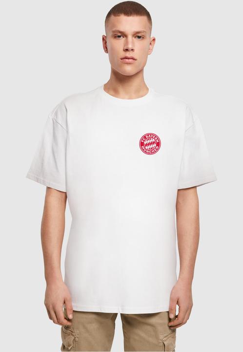 Produktbild FC Bayern München Logo Red Heavy Oversized Tee - 113321 (L)