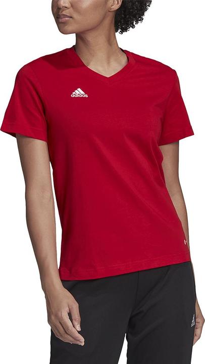 Produktbild adidas Damen T-Shirt Entrada 22 Tee rot HC0441 (L) (L)