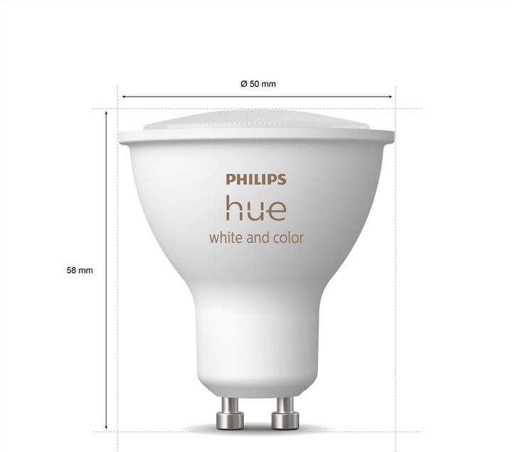Actual product image Philips Hue White & Color Ambiance starter kit (GU10, 5.70 W, 350 lm, 3 x, G)