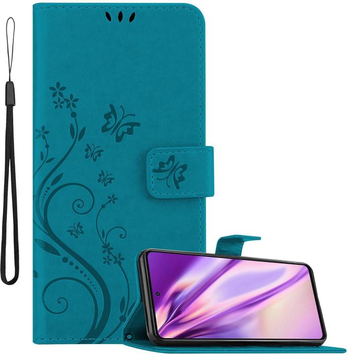 Cadorabo Copertina del libro a fiori (Samsung Galaxy A52, Samsung Galaxy A52 5G, Samsung Galaxy A52s 5G)