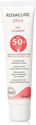 Actual product image Synchroline Rosacure Ultra SPF50 Cream with Very High UV Protection 30ml (Suntan cream, SPF 50+, 30 ml, 50 g)