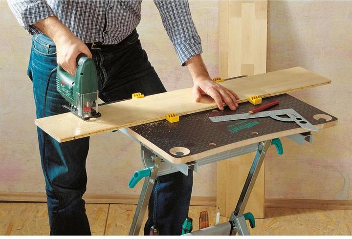 Immagine prodotto wolfcraft Spann- und Arbeitstisch MASTER 600 (53 cm, 65 cm)