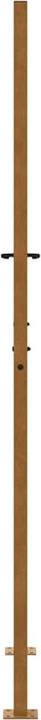 Immagine prodotto VidaXL Cancello da giardino 105x205 cm Cancello per recinzione in acciaio resistente alle intemperie con