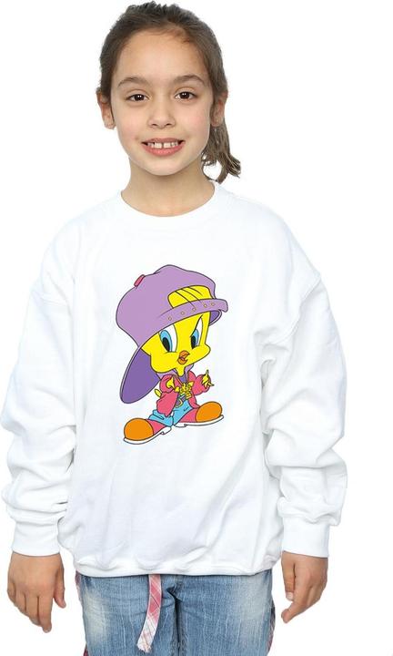 Immagine prodotto Looney Tunes Tweety Pie Hip Hop Felpa Ragazze (140, 146)